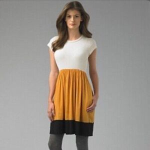 See by Chloe colorblock peasant dress